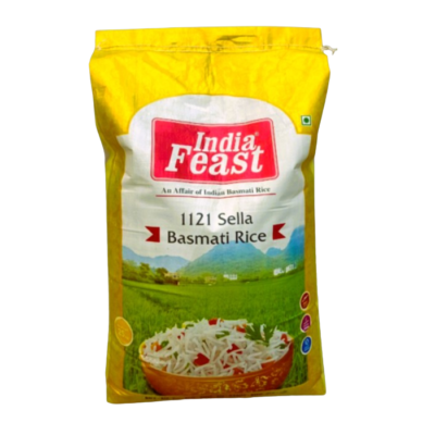 1121 Sella Basmati Rice golden bag