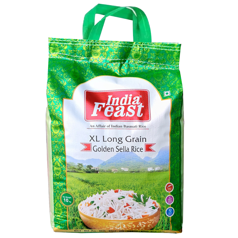 1121 XL long grain - green rice bag - IndiaFeast Millers (P) Limited