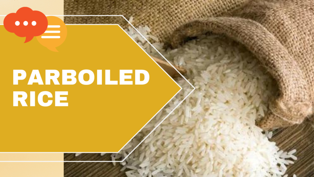 parboiled Rice gov news