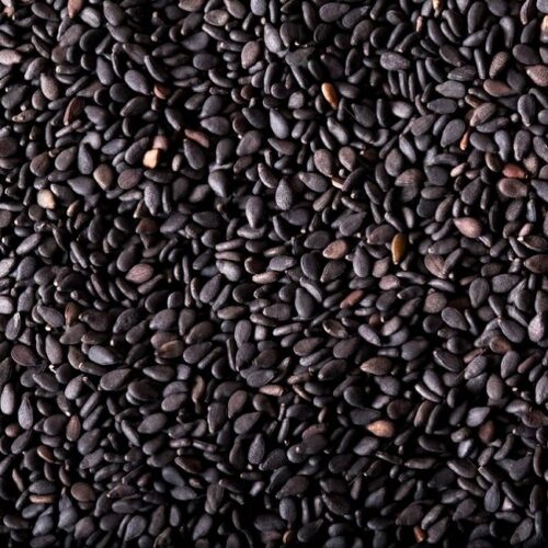 Fresh and Natural Indian Sesame Seeds Black.